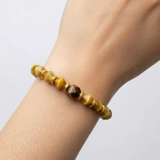 Tiger Eye Faceted Bracelet