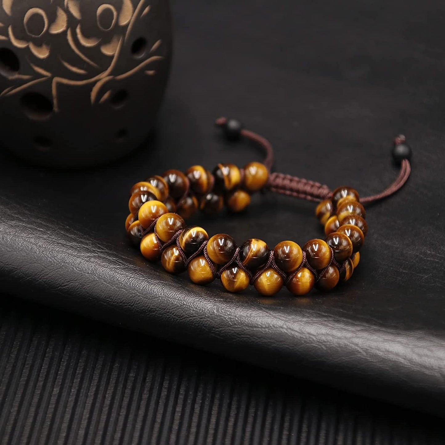 Tiger Eye Braided Bracelet