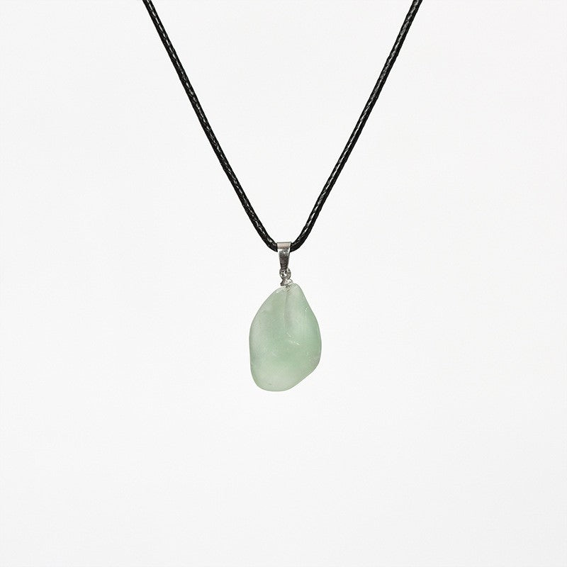 Raw Crystal Necklace Collection - Minimal Essence