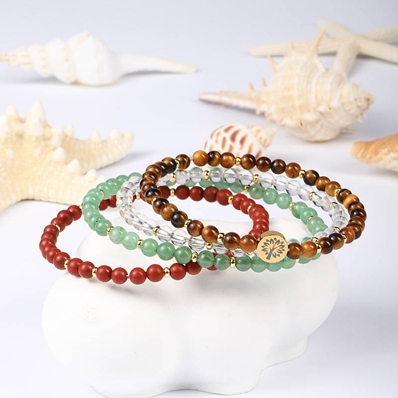 Success & Fulfillment Crystal Bracelet Stack