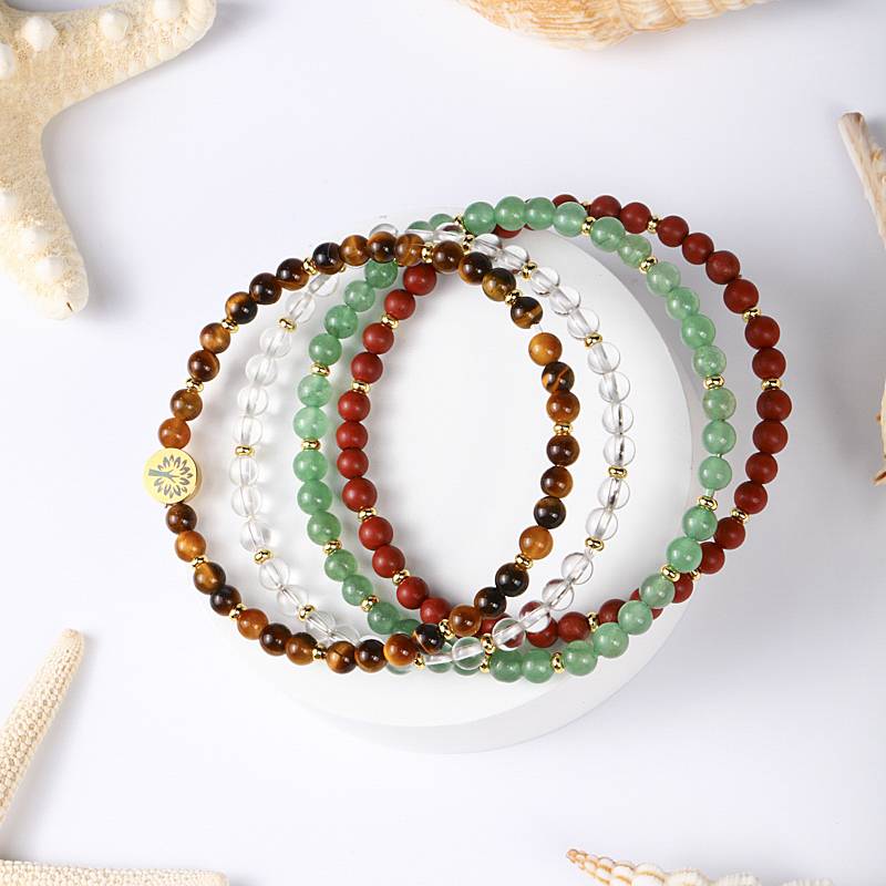 Success & Fulfillment Crystal Bracelet Stack