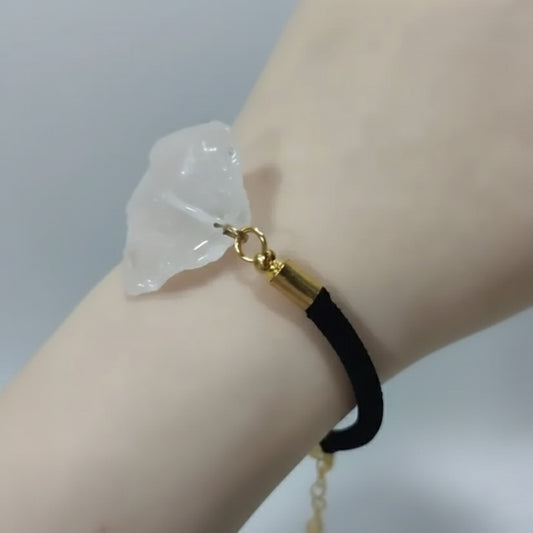 Raw Crystal Bracelet Collection