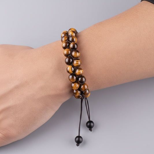 Tiger Eye Braided Bracelet