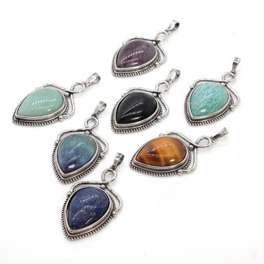 Teardrop Crystal Necklace Collection