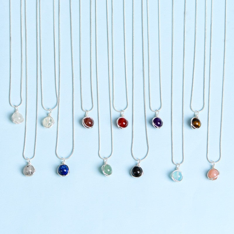 Zodiac Crystal Necklace Collection