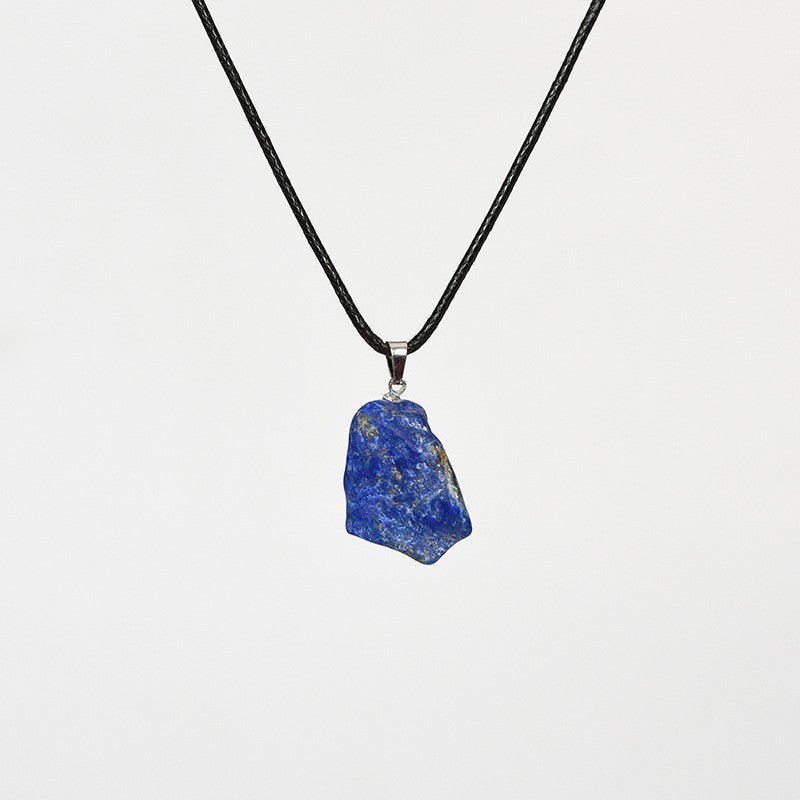 Raw Crystal Necklace Collection - Minimal Essence