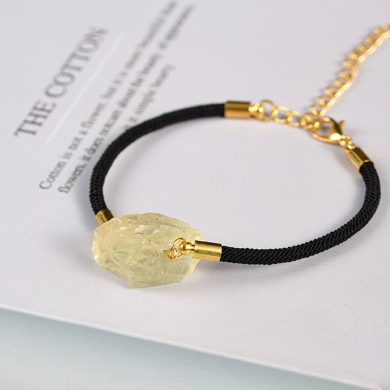 Raw Crystal Bracelet Collection