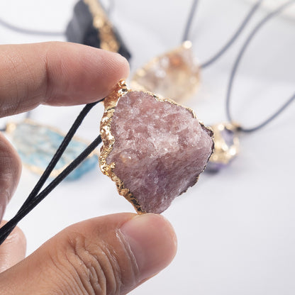 Raw Crystal Necklace Collection - Essential Form