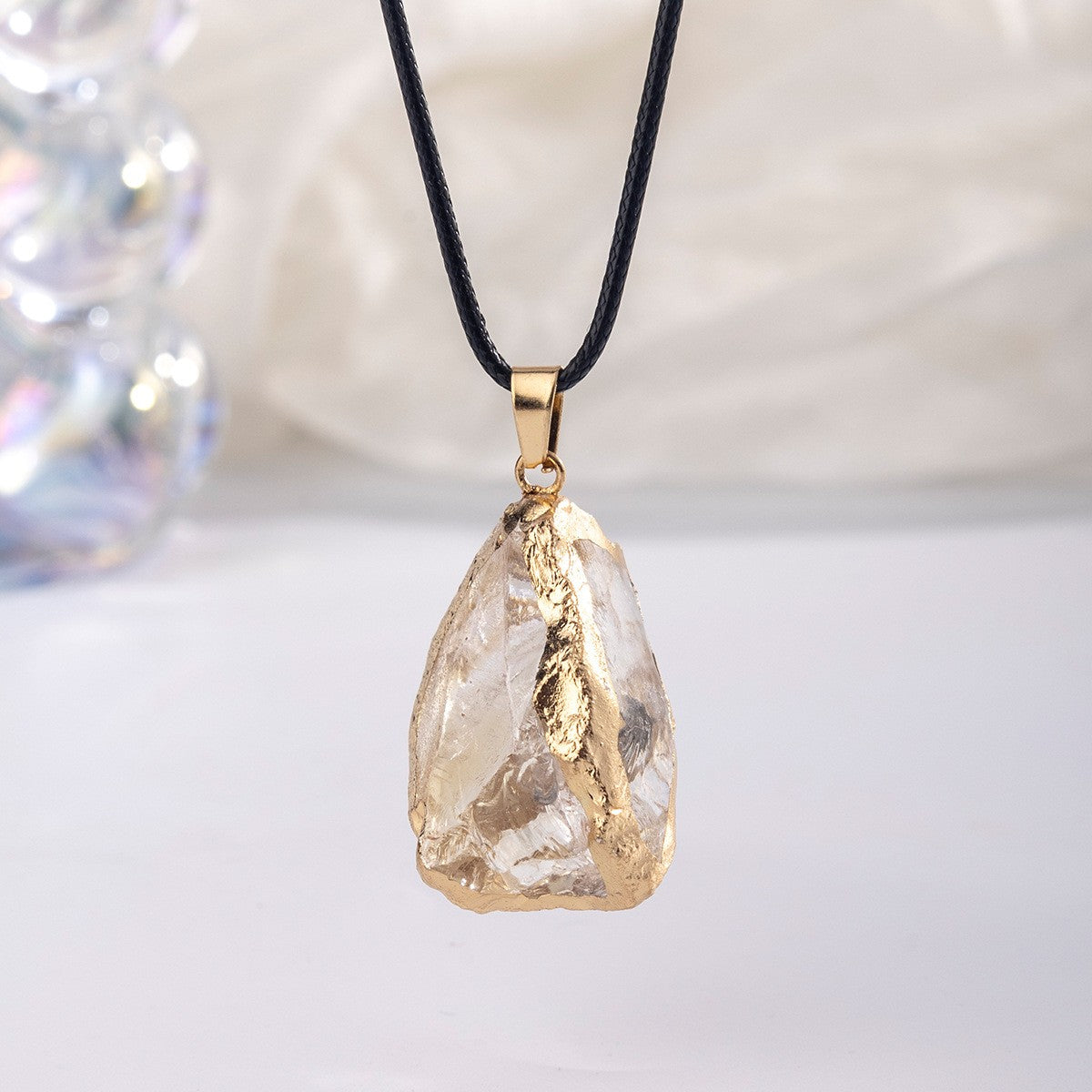 Raw Crystal Necklace Collection - Essential Form