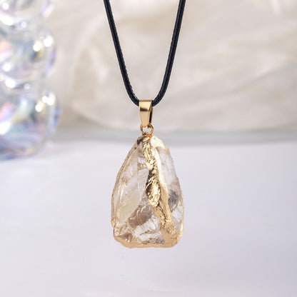 Raw Crystal Necklace Collection - Essential Form