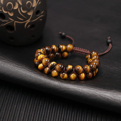 Tiger Eye Braided Bracelet