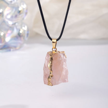 Raw Crystal Necklace Collection - Essential Form