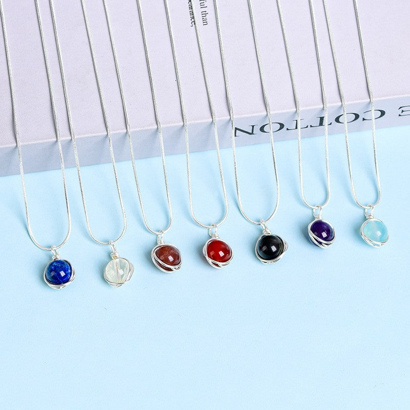 Zodiac Crystal Necklace Collection