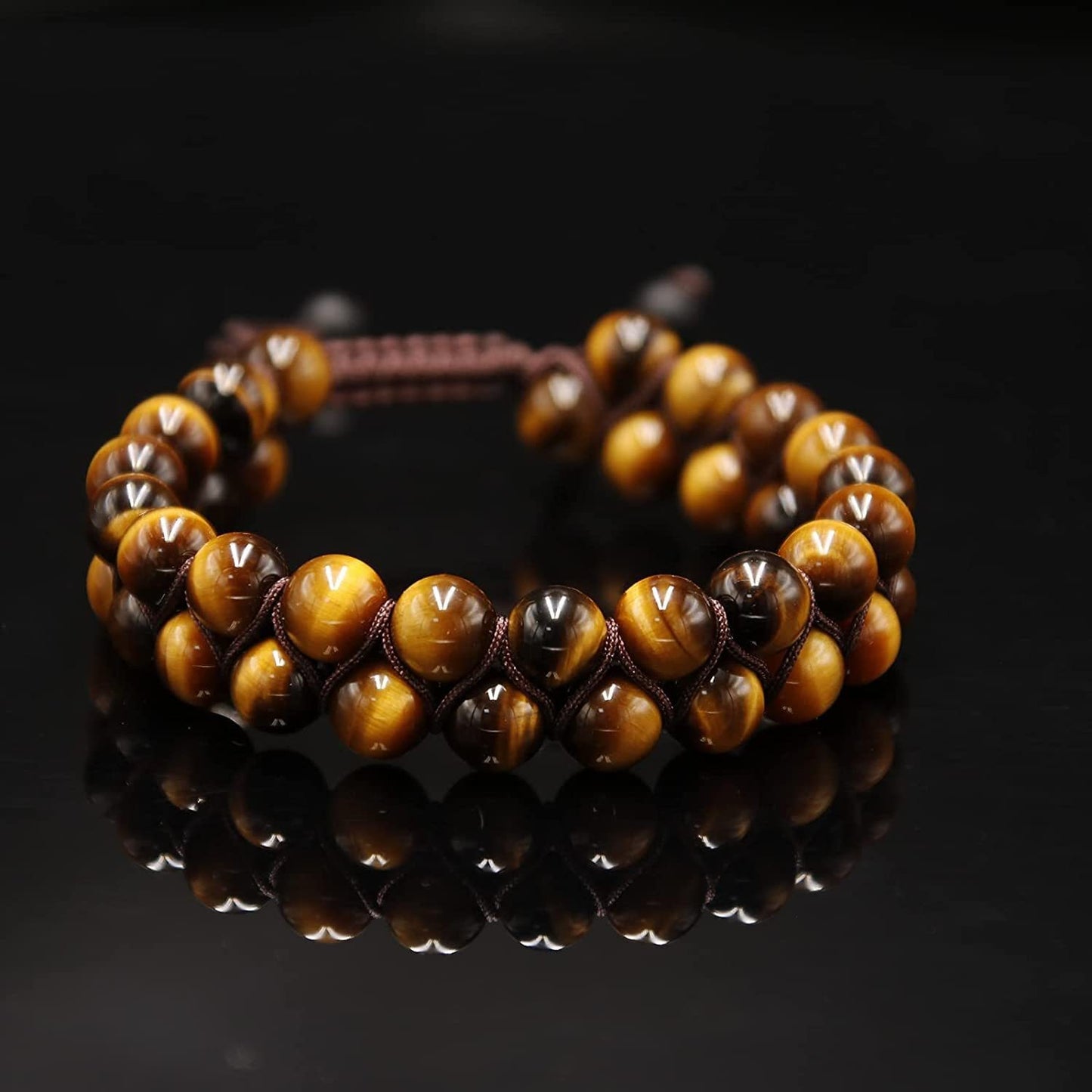 Tiger Eye Braided Bracelet