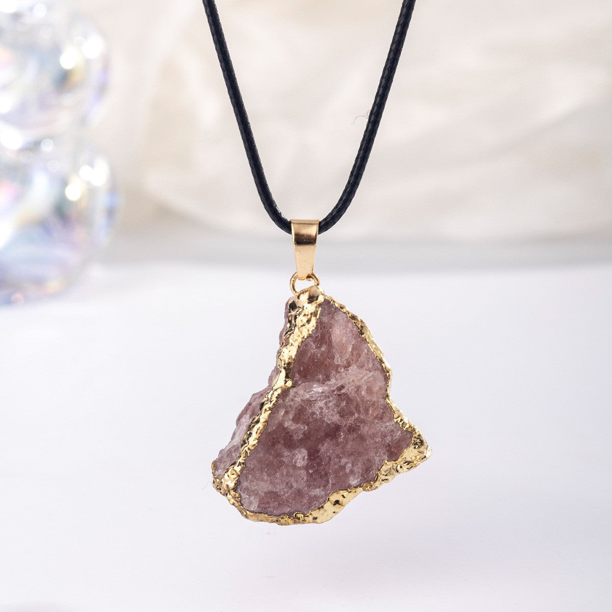 Raw Crystal Necklace Collection - Essential Form