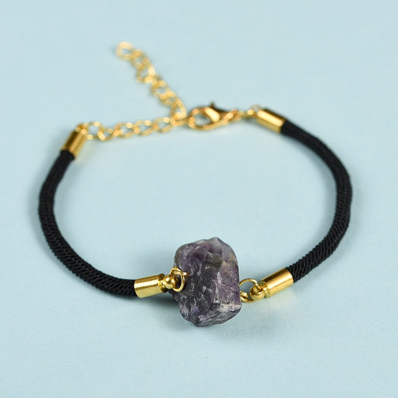 Raw Crystal Bracelet Collection