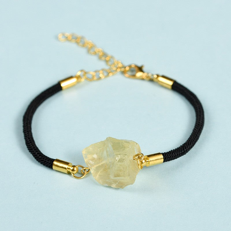 Raw Crystal Bracelet Collection