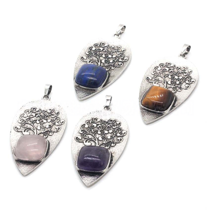 Amethyst Tree of Life Necklace